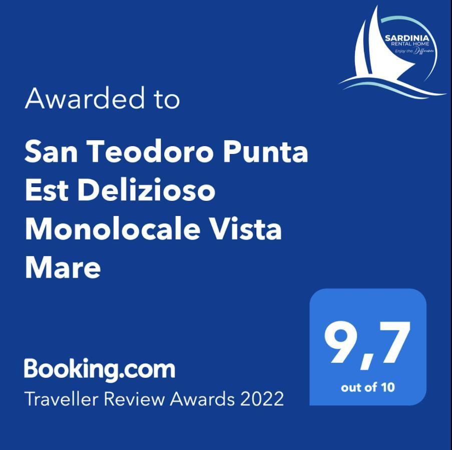 San Teodoro Punta Est Delizioso Monolocale Vista Mare Appartement Buitenkant foto